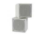 JA Audio Mini Cube Surround Sound Speakers - White (Single) - Click Image to Close