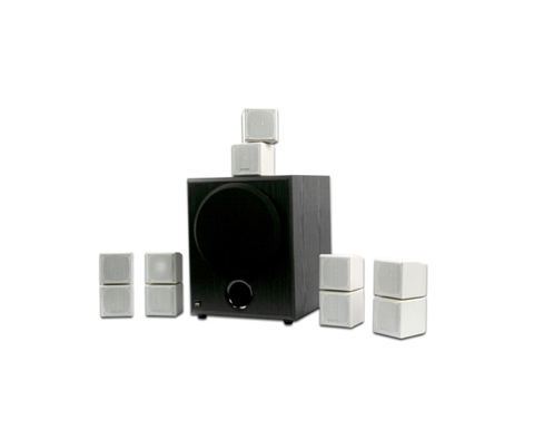 JA Audio Mini Cube 6 Speakers System With 7'' Subwoofer - Click Image to Close