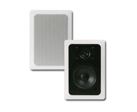 JA Audio - 5 1/4" 2-way In-Wall Speaker - Click Image to Close
