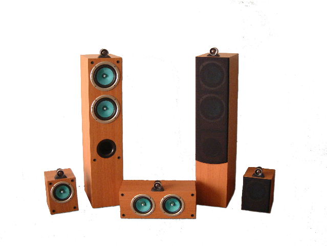 JA Audio 5.1 Wharf Home Theater System W Ceramic Dome Tweeter